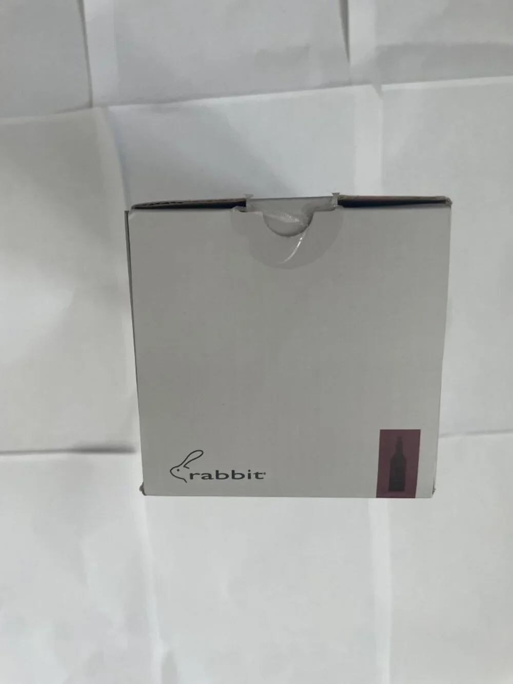 Rabbit Electric Corkscrew Foil Cutter R1-17910 New in Box Silver Black